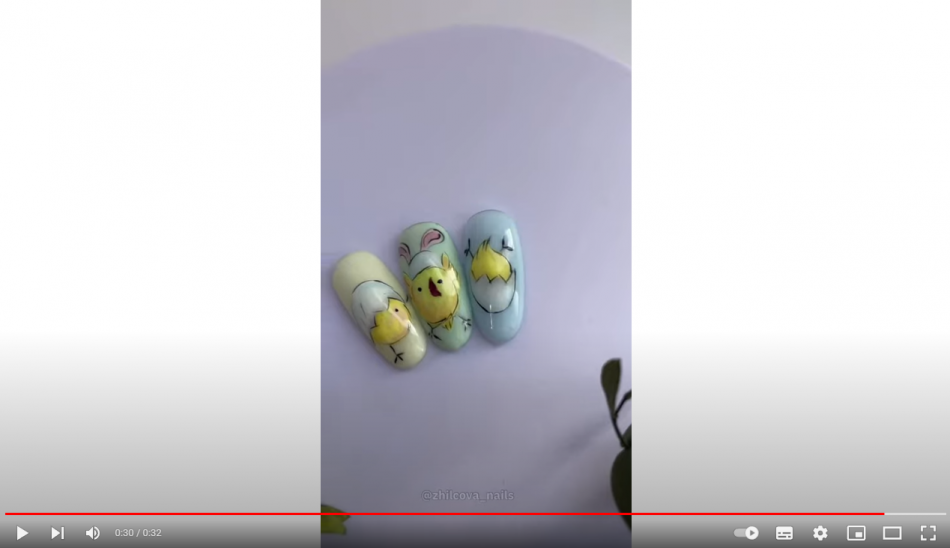Идея пасхального дизайна