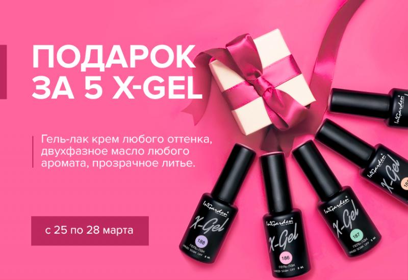 Подарок за 5 X-Gel