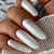 Перламутровый топ серебро без липкого слоя Pearl top silver, 11мл